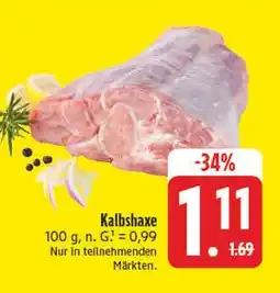 Edeka Kalbshaxe Angebot