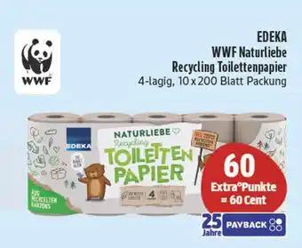 Edeka Edeka wwf naturliebe recycling toilettenpapier Angebot