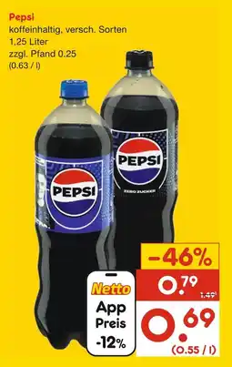 Netto Marken-Discount Pepsi pepsi Angebot