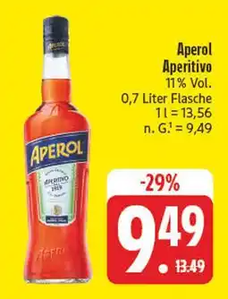 Edeka Aperol aperitivo Angebot