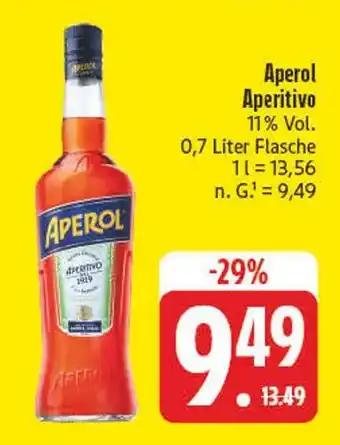 Edeka Aperol aperitivo Angebot