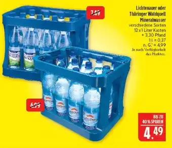 Marktkauf Lichtenauer mineralwasser Angebot