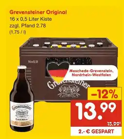 Netto Marken-Discount Grevensteiner original Angebot