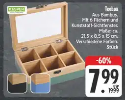 Edeka Kesper teebox Angebot
