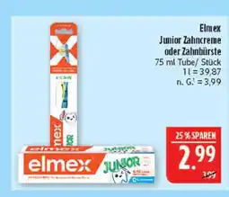 Marktkauf Elmex junior zahncreme oder zahnbürste Angebot