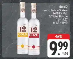 Edeka 1880 ouzo 12 gold Angebot