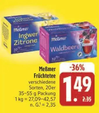 Edeka Meßmer ingwer zitrone Angebot