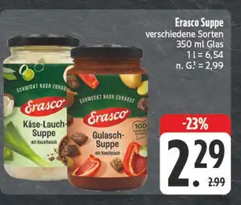 Edeka Erasco käse-lauch suppe Angebot