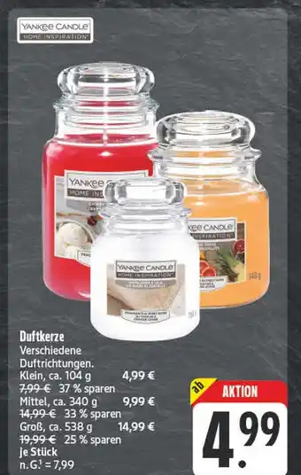 Edeka Yankee candle duftkerze klein Angebot
