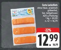 Edeka Costa lachsfilets Angebot