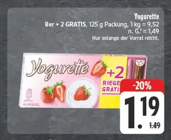 Edeka Yogurette yogurette Angebot
