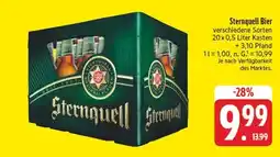 Edeka Sternquell bier Angebot