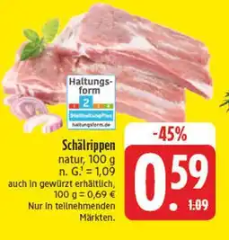 Edeka Schälrippen Angebot