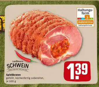 REWE Spießbraten Angebot