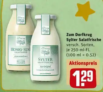 REWE Zum dorfkrug sylter salatfrische Angebot