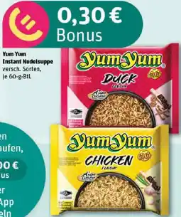 REWE Yum Yum Instant Nudelsuppe Angebot