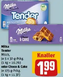 REWE Milka Tender oder Choco & Cake Angebot
