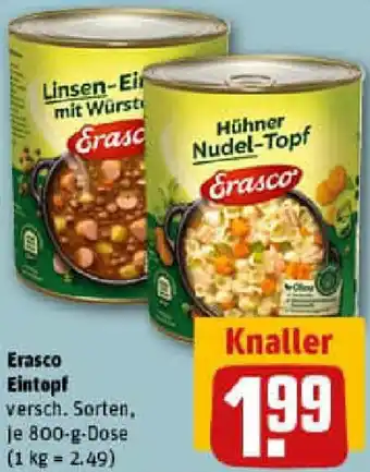 REWE Erasco Eintopf Angebot