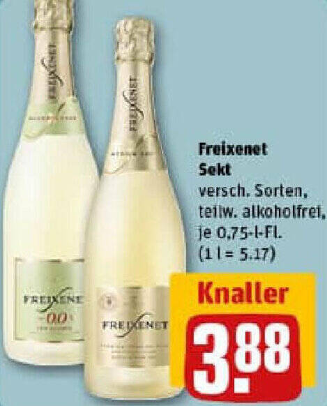 Verwunderlich Sekt Freixenet Angebot Rewe Bildnull