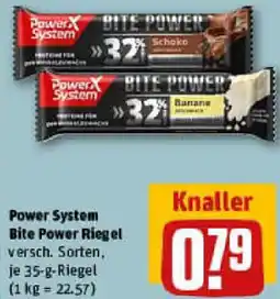 REWE Power System Bite Power Riegel Angebot