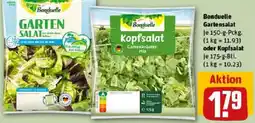REWE Bonduelle Gartensalat oder Kopfsalat Angebot