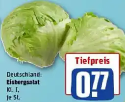 REWE Eisbergsalat Angebot