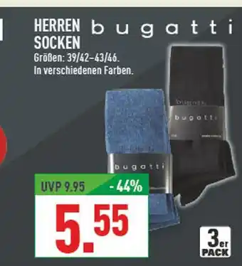 Marktkauf Bugatti herren socken Angebot