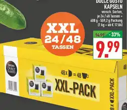 Marktkauf Nescafé dolce gusto kapseln xxl-pack Angebot