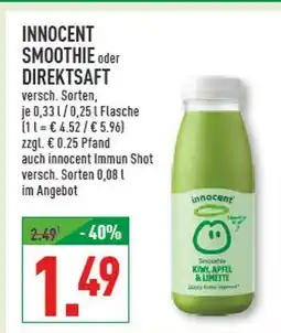 Marktkauf Innocent smoothie oder direktsaft Angebot