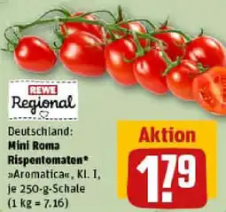 REWE Mini Roma Rispentomaten Angebot