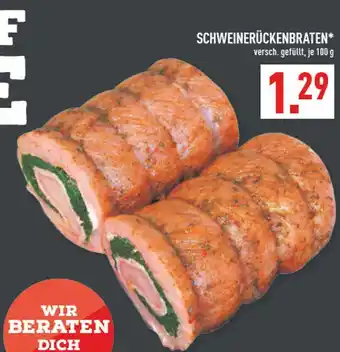 Marktkauf Schweinerückenbraten Angebot