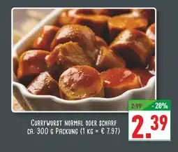 Marktkauf Currywurst normal Angebot
