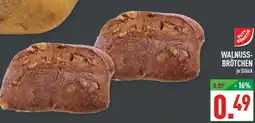 Marktkauf Gut & günstig walnuss-brötchen Angebot