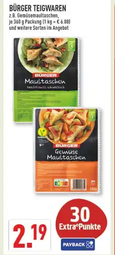 Marktkauf Bürger maultaschen traditionell schwäbisch Angebot