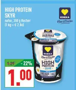 Marktkauf Edeka herzstücke high protein skyr Angebot