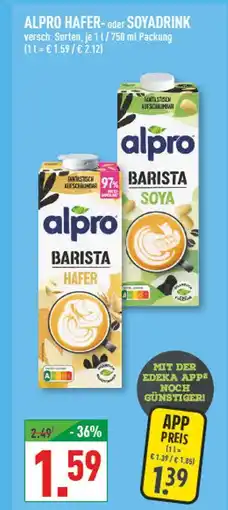 Marktkauf Alpro hafer barista Angebot