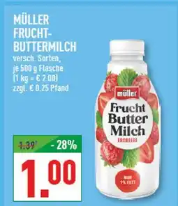Marktkauf Müller frucht-buttermilch Angebot
