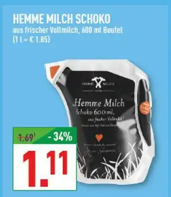 Marktkauf Hemme milch schoko Angebot