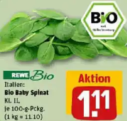REWE Bio Baby Spinat Angebot