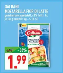 Marktkauf Galbani mozzarella fior di latte Angebot