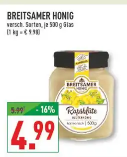 Marktkauf Breitsamer honig rapshonig Angebot