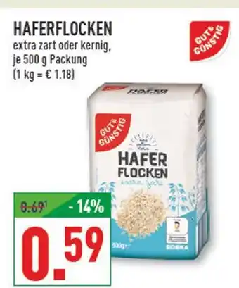 Marktkauf Gut & günstig haferflocken Angebot
