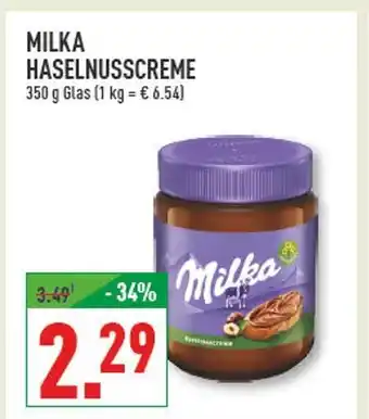 Marktkauf Milka haselnusscreme Angebot