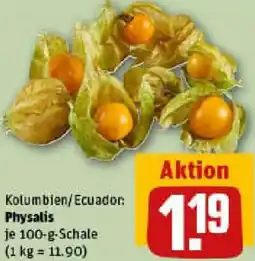 REWE Physalis Angebot