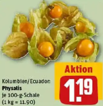 REWE Physalis Angebot