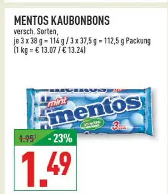 Marktkauf Mentos kaubonbons Angebot