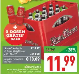 Marktkauf König pilsener pilsener Angebot
