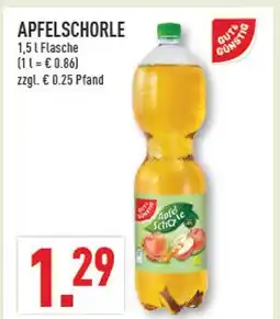 Marktkauf Gut & günstig apfelschorle Angebot