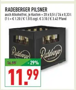 Marktkauf Radeberger pilsner Angebot