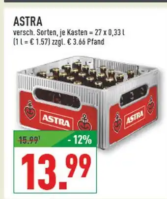 Marktkauf Astra versch. sorten Angebot
